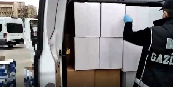 Gaziantep’te 690 bin makaron ele geçirildi