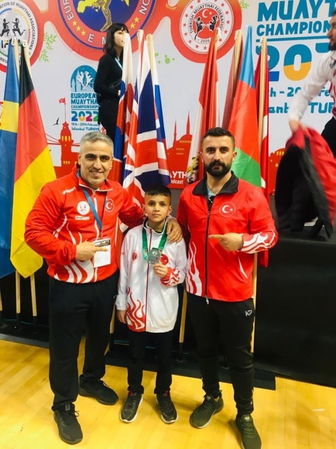 Hakkarili Kaçar, Avrupa 2.’si oldu