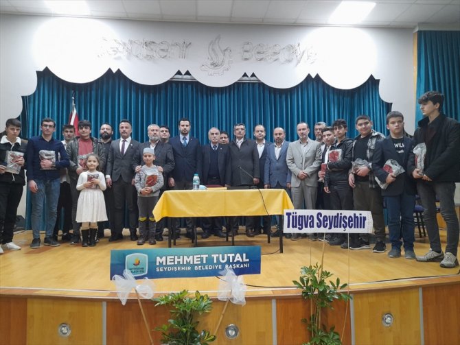 Seydişehir'de "Güzel Kur'an-ı Kerim" okuma yarışması