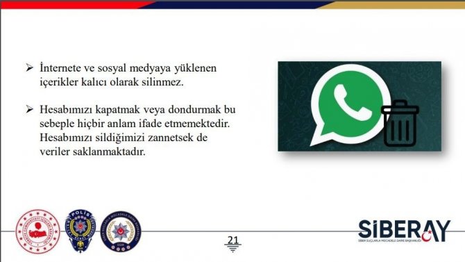 Siber suçları önlemeye yönelik başlatılan SİBERAY projesi tanıtıldı