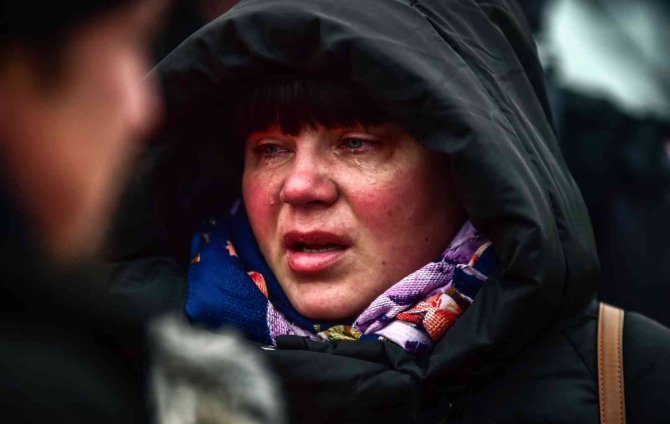 Türk vatandaşlarını taşıyan tahliye treni Çernihiv’e ulaştı