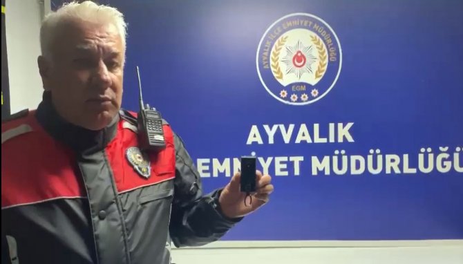 Anahtarlık şeklinde tabanca ele geçirildi