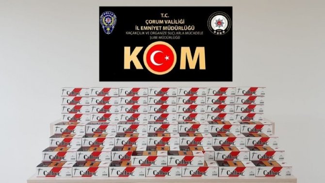 Kaçak sigara operasyonu