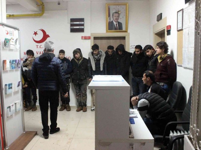 Kilis’te düzensiz göçmen kaçakçılığı