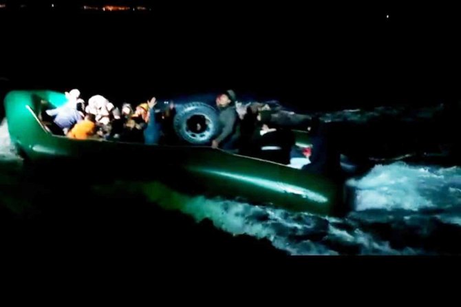 35 düzensiz göçmen yakalandı