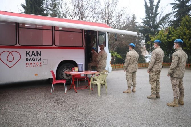 Jandarmadan  “İyi ki varsın kan dostum” kampanyasına destek