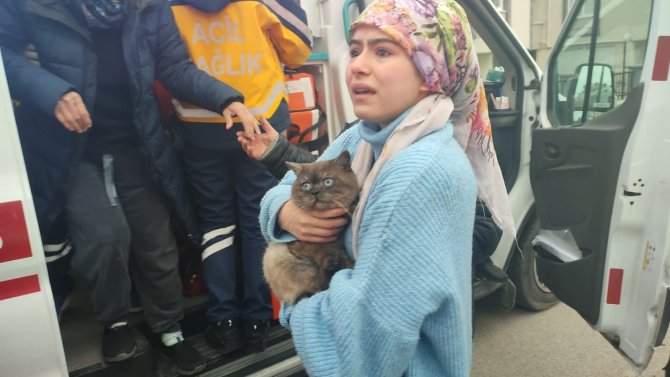 Yangında can pazarı yaşandı