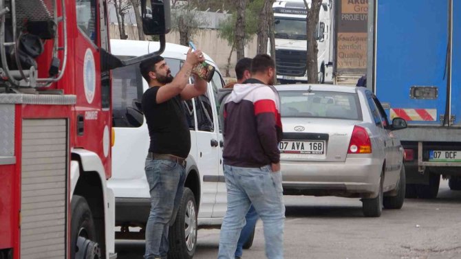 Tamire götürülsün diye verdiği aracını alamayınca 30 metrelik baz istasyonuna ikinci kez çıktı