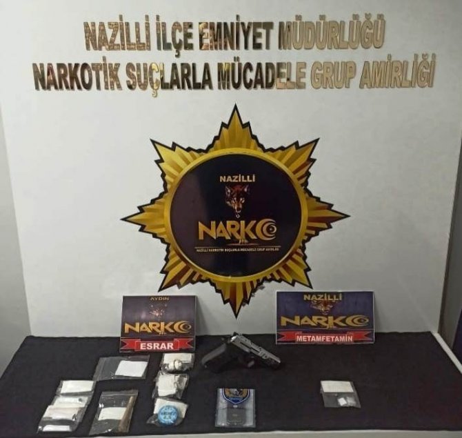 Aydın'da uyuşturucu operasyonu