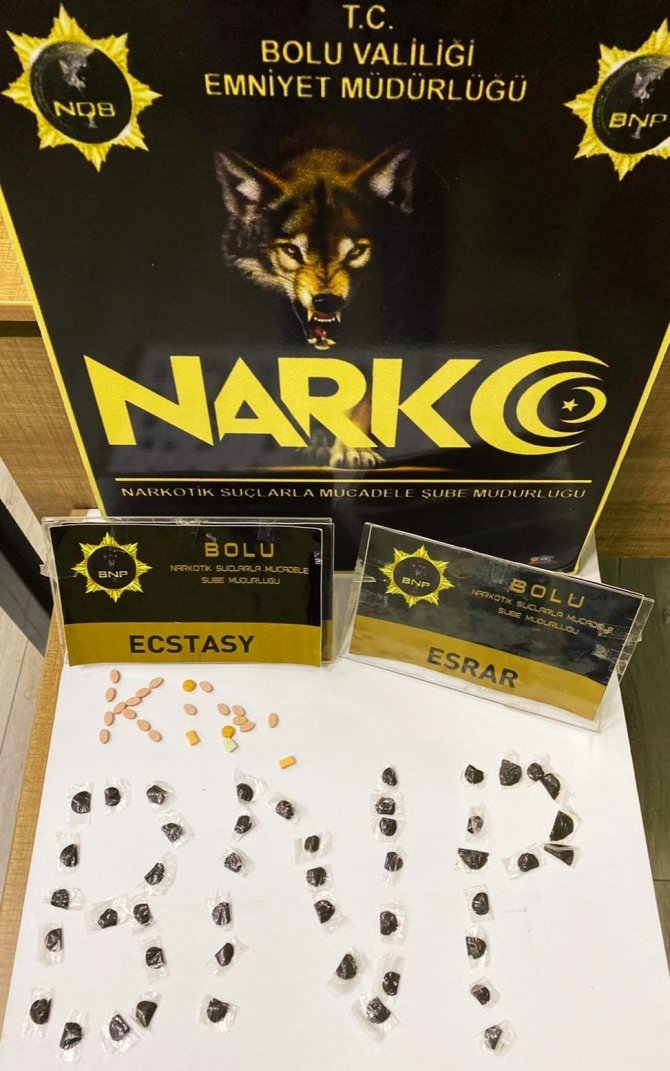 Bolu’da uyuşturucuyla yakalanan yabancı uyruklu şahıs tutuklandı