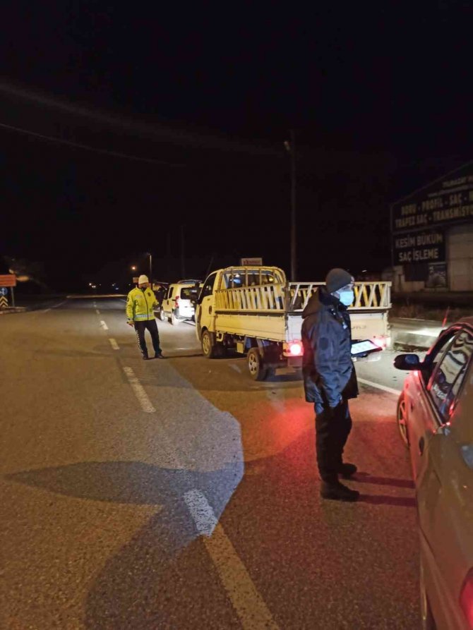 Alkollü araç kullanan sürücülere ceza yağdı