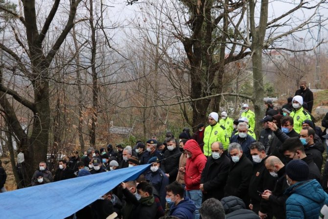 Mahalle bekçisi son yolculuğuna uğurlandı