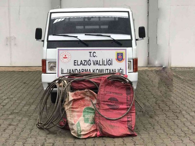 157 bin liralık malzeme çalan 3 şüpheli yakalandı