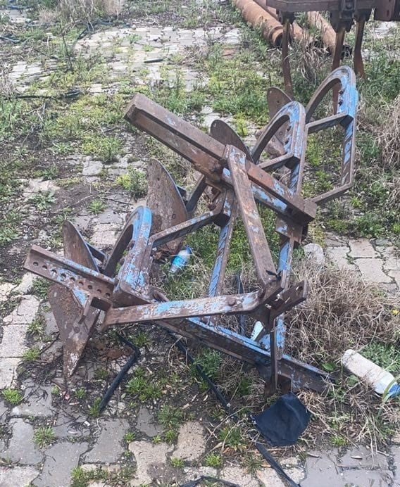 Çalınan tarım aletleri jandarma tarafından bulundu