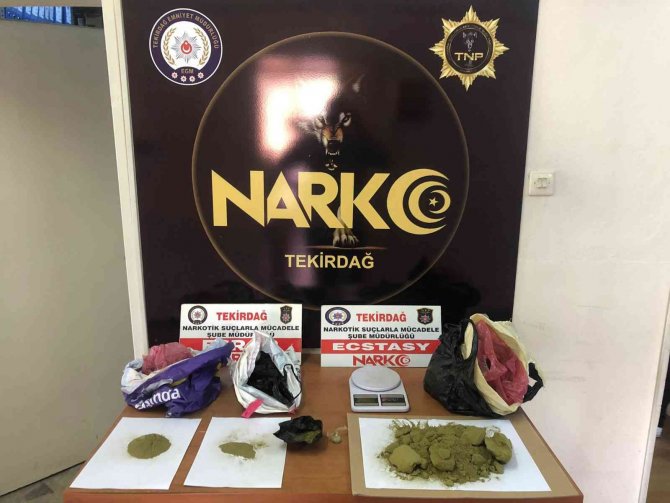 Torbacı operasyonu: 13 kilo uyuşturucu ele geçirildi
