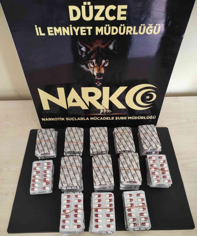 Uyuşturucu hap operasyonunda 1 tutuklama