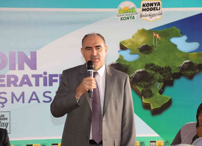 Vali Özkan ve Başkan Altay Kadın Kooperatifleriyle buluştu