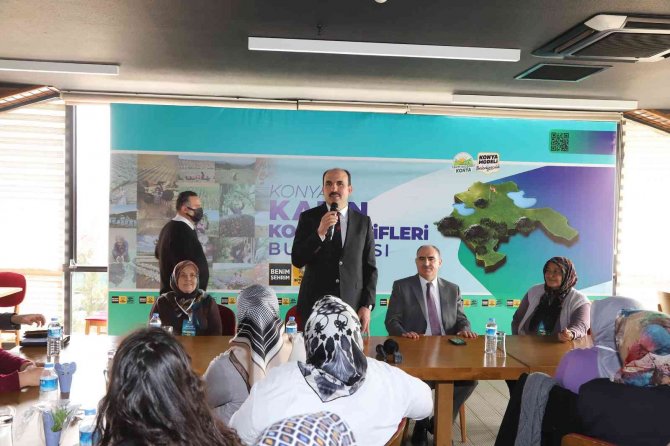 Vali Özkan ve Başkan Altay Kadın Kooperatifleriyle buluştu