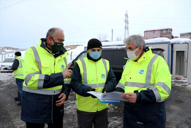 Beklenen kar yağışına karşı tedbirler alındı