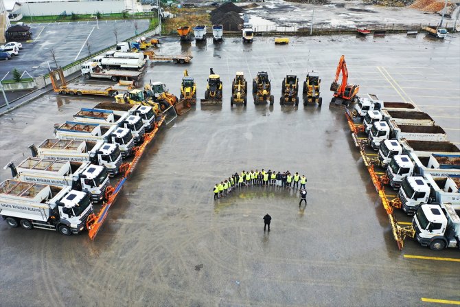 Beklenen kar yağışına karşı tedbirler alındı