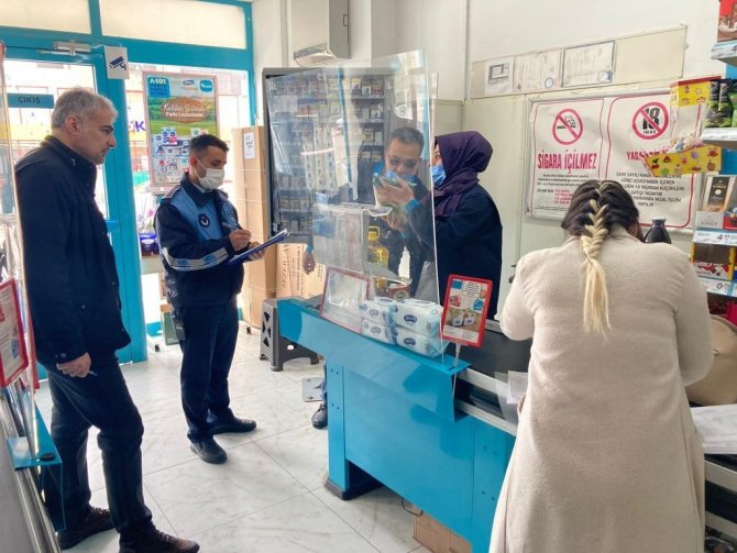 Üç günde 32 markete cezai işlem uygulandı