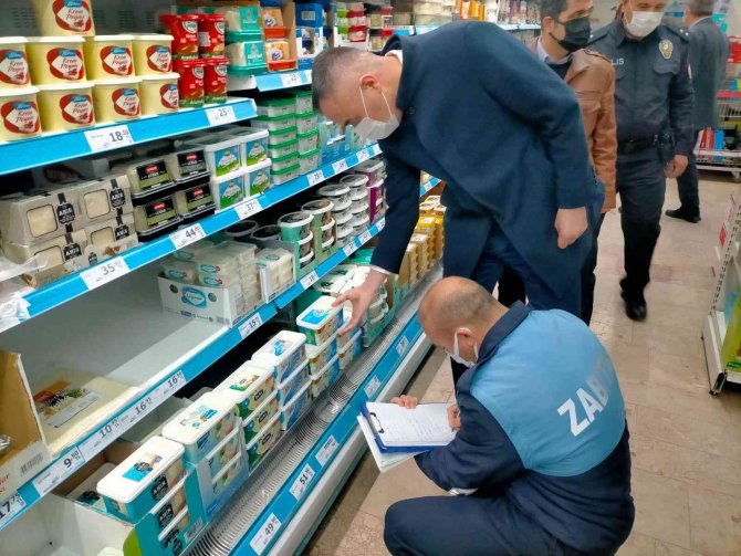 Marketlerde yağ denetimi