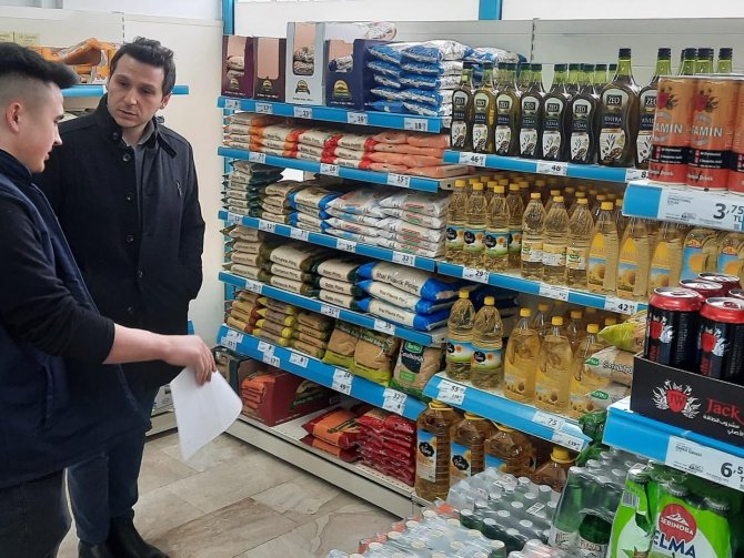 "Stokçuluk" ve "Fahiş fiyat" denetimleri sürüyor