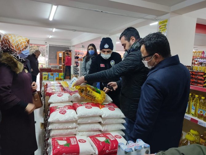"Stokçuluk" ve "Fahiş fiyat" denetimleri sürüyor