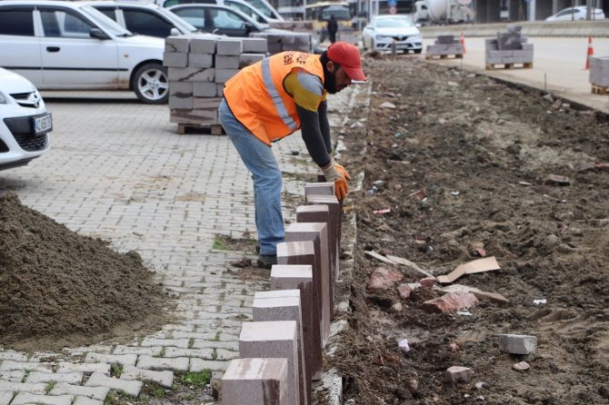 Yeni yürüyüş yolu yapılıyor