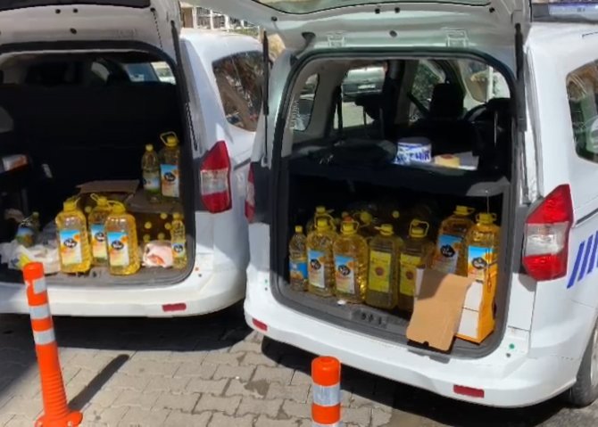 Yağ stokçularına zabıta baskını