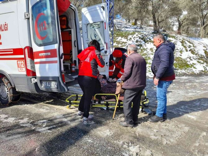 Yaşlı kadının imdadına belediye yetişti