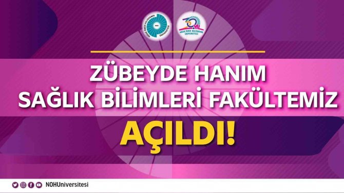 Zübeyde Hanım Sağlık Bilimleri Fakültesi açıldı