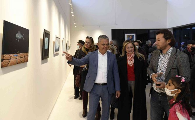 Çoban ressam, çevre kirliliğini resimleriyle anlattı