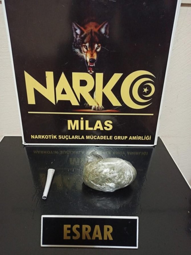 Milas Narkotikten  operasyon