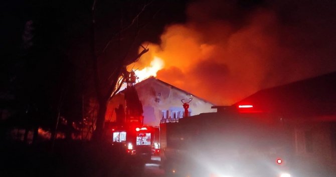 Aksaray’da eski cezaevinde yangın paniği