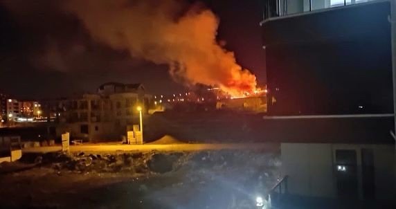 Aksaray’da eski cezaevinde yangın paniği