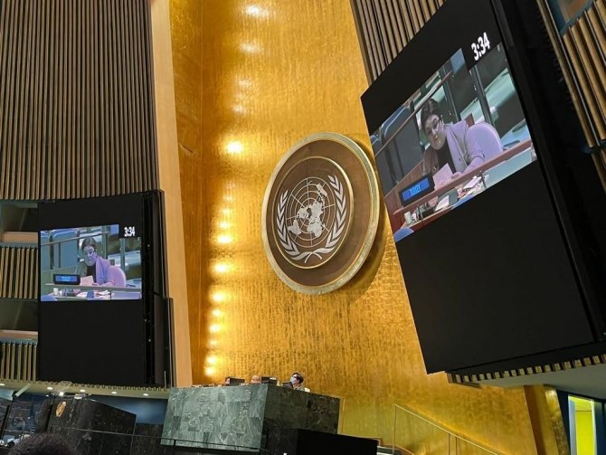 Bakan Yanık: “Çatışmaların ortasında kalanları yalnız bırakmamak ahlaki yükümlülüğümüzdür”