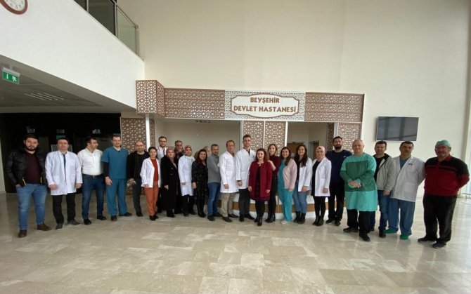 Beyşehir Devlet Hastanesinde tıp bayramı kutlandı
