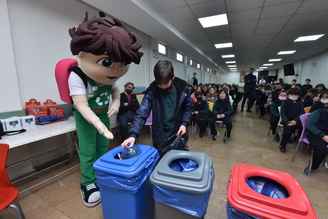 Karatay'da  “Çevre ve Sıfır Atık Çocuk Meclisi" kuruldu