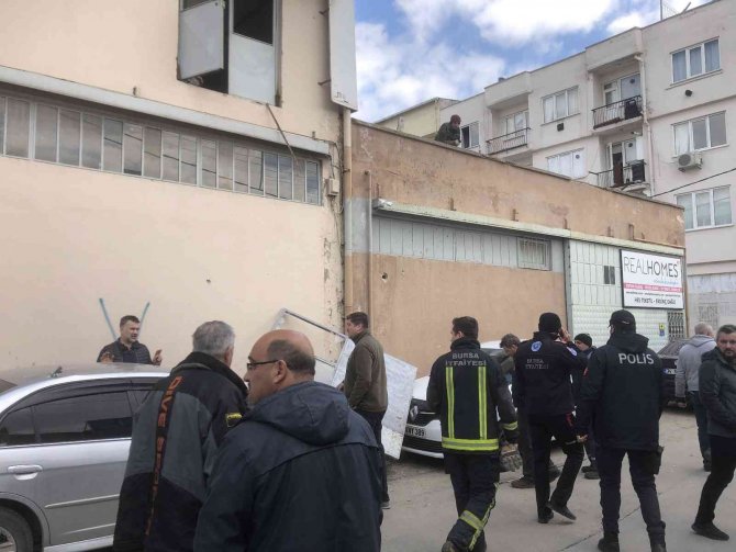 Nakış atölyesinde patlama