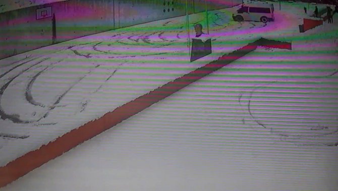 Okul bahçesinde drift yapan sürücülere 27 bin 375 lira ceza