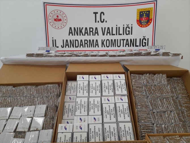 7 bin 279 paket kaçak sigara ele geçirildi