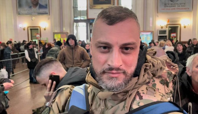Belaruslu yabancı savaşçılar Rusya’ya karşı mücadele için Lviv’den yola çıktı