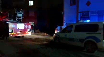 Soba külü yangın çıkardı