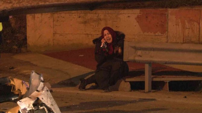 D100 Karayolunda feci kaza: Araç bariyerlere girdi, sürücü camdan fırlayarak havada takla attı