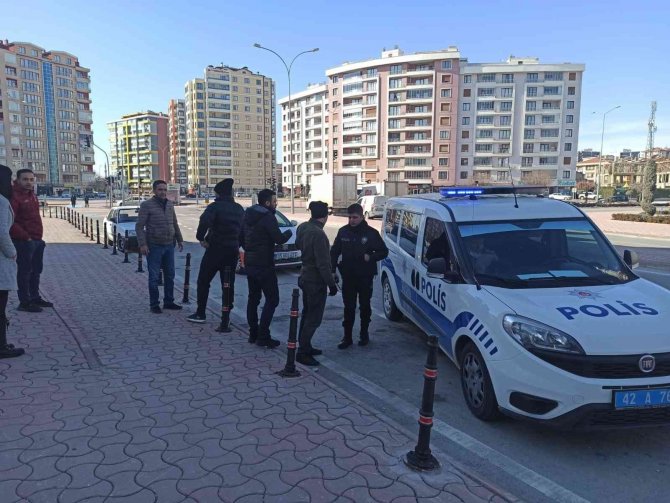 Konya’da çocukla birlikte araç gasp eden şüpheli tutuklandı