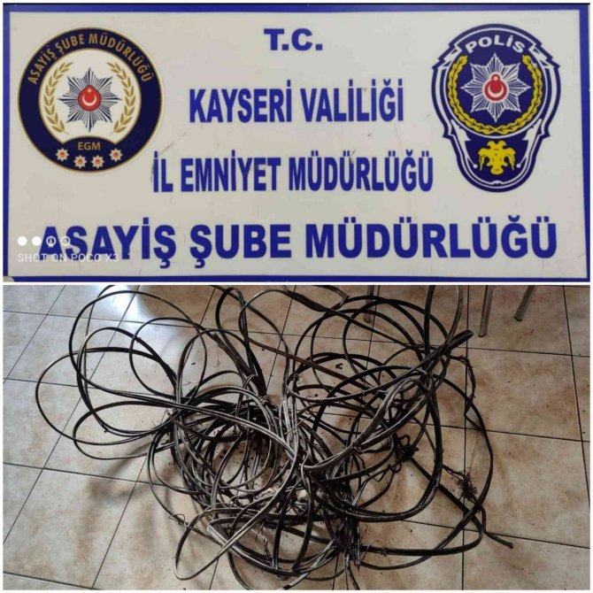 Kayseri polisinden hurdacı denetimi