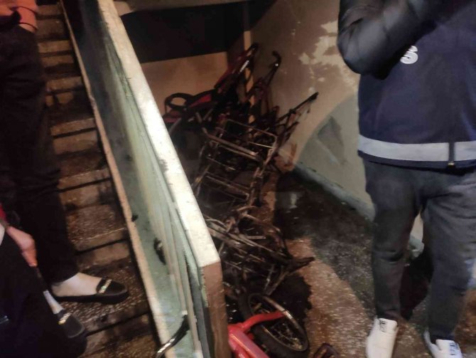 Yangın paniği az daha canından ediyordu
