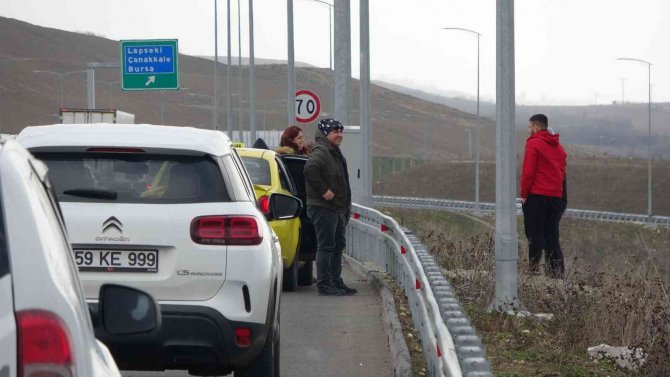 1915 Çanakkale Köprüsü’nde yoğun trafik