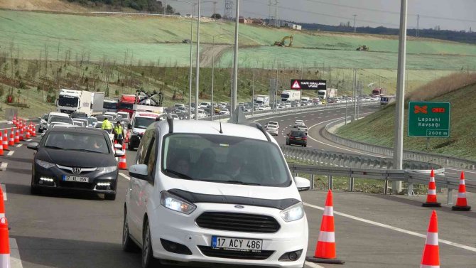 1915 Çanakkale Köprüsü’nde yoğun trafik